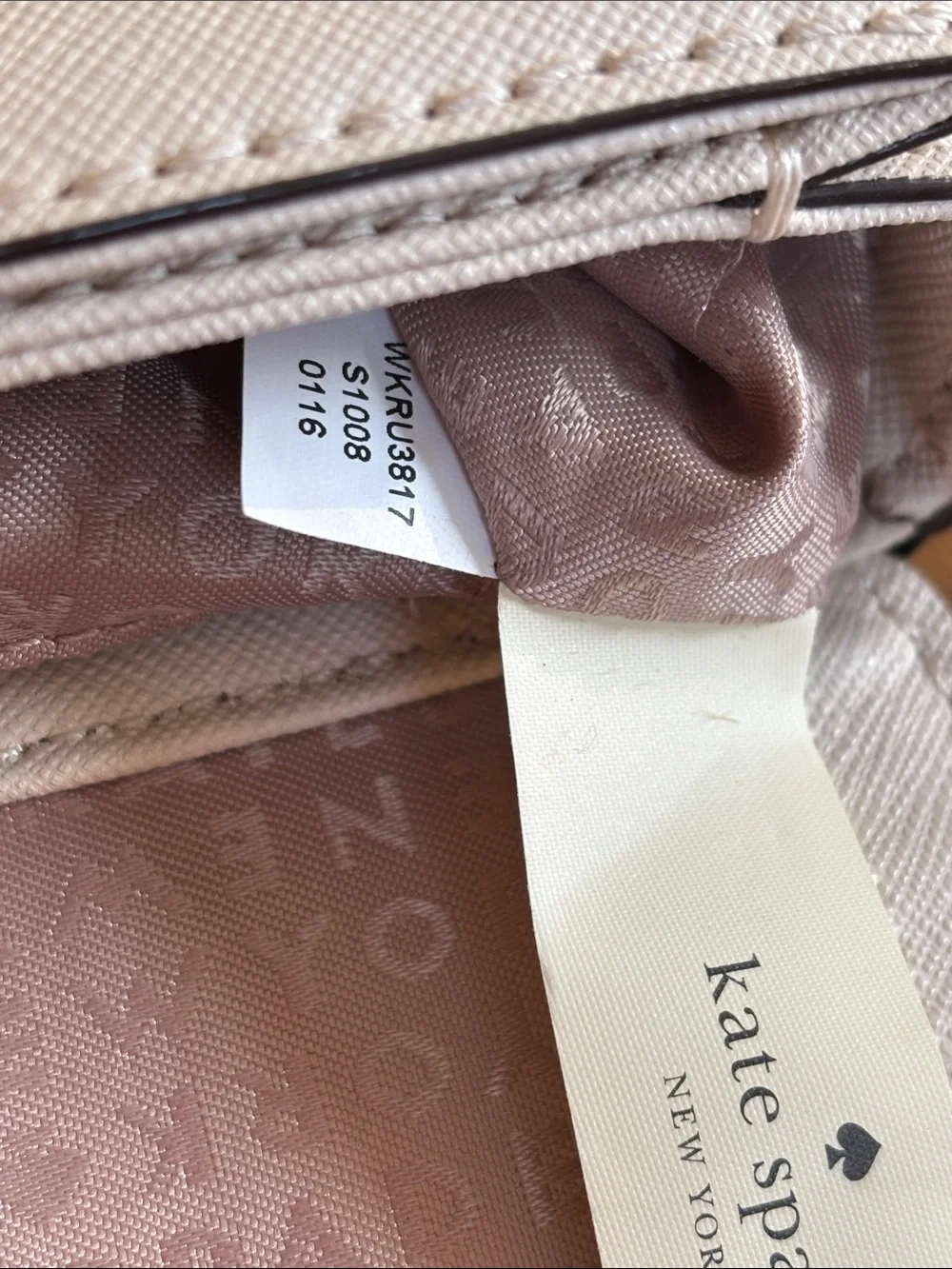 kate spade cream crossbody bag with gold hardware laurel 7x5 excellent condition